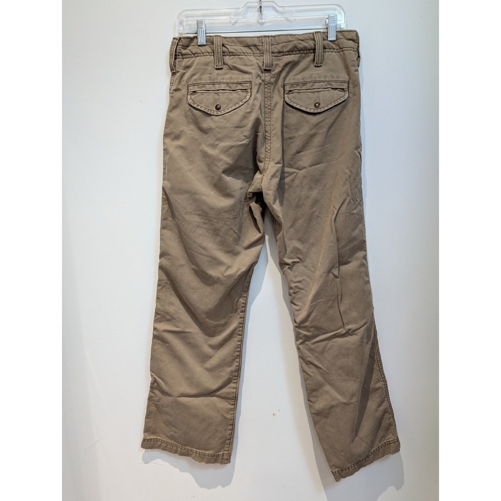 VTG Levi's Tab Twills Chino Pants Mens 30 x 30 Beige Khaki Loose Straight Cotton - Picture 4 of 11